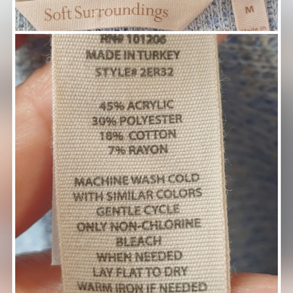 Soft Surroundings El Chaten Textured Pullover Sweater - Picture 6 of 9